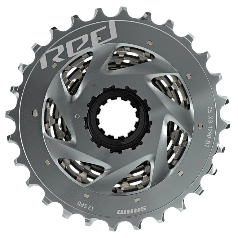 SRAM Red XG-1290 XDR 12sp Cassette-Zilver-10-26 2 SRAM Red XG-1290 XDR 12sp Cassette-Zilver-10-26 - Afbeelding 2