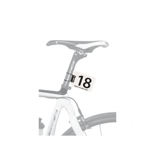 BBB BSP-95 NumberFix Kaderplaathouder Met Klem 2 BBB BSP-95 NumberFix Kaderplaathouder Met Klem - Afbeelding 2