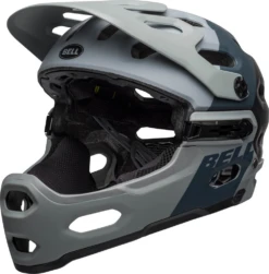Bell Super 3R MIPS Full Face Helm 9 Bell Super 3R MIPS Full Face Helm -Fietsaccessoires Winkel bell super 3r mips mountainbikehelm zwart grijs blauw