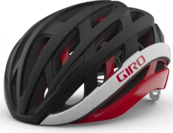 Giro Helios Spherical MIPS Racefiets Helm -Fietsaccessoires Winkel giro helios spherical zwart wit rood