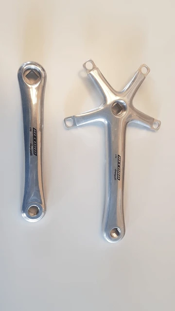 Campagnolo® Campagnolo Record 10sp Crankset- Zonder Kettingbladen-170mm 1 Campagnolo® Campagnolo Record 10sp Crankset- Zonder Kettingbladen-170mm